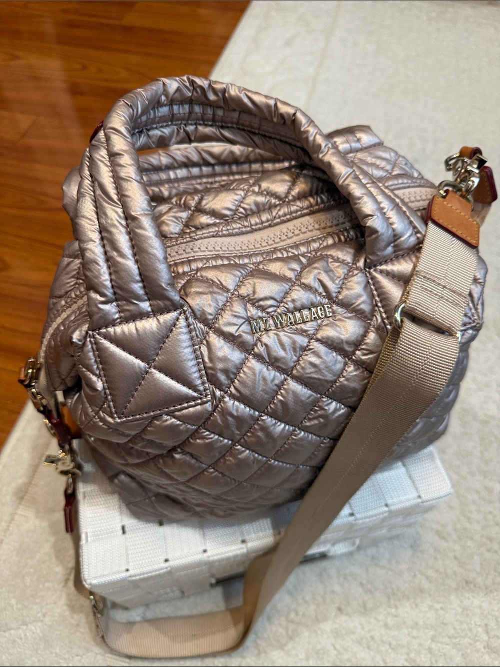 MZ Wallace Small Sutton Deluxe Crossbody Tote
